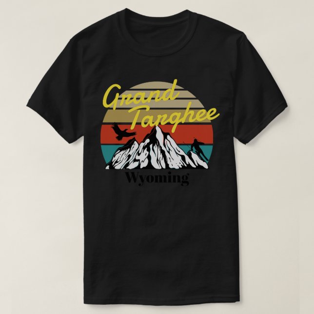 Camiseta Gran Targhee ski Wyoming 2 (Diseño del anverso)