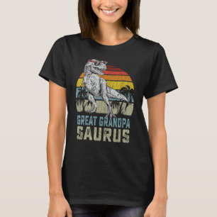 Camiseta Gran Tata Saurus Rex Dinosaur Abuelo Saurus Fa
