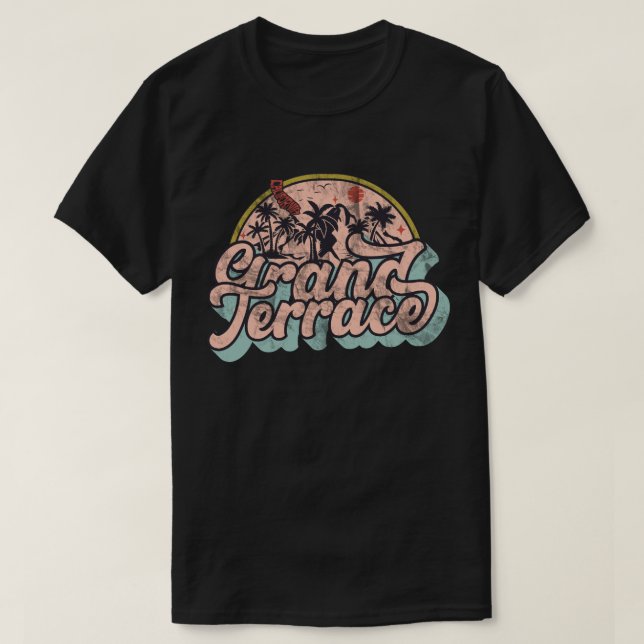 Camiseta Gran Terraza, California (Diseño del anverso)