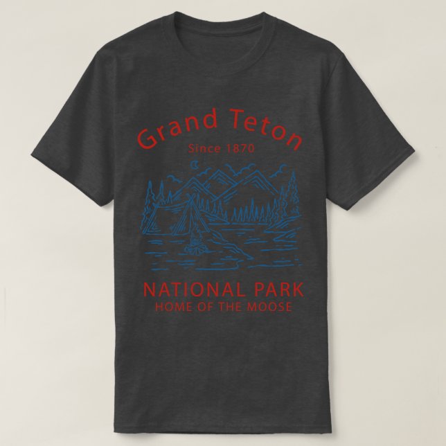 Camiseta Gran Tetón (Diseño del anverso)