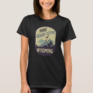 Camiseta Gran Teton Wyoming Montaña de Senderismo al aire l