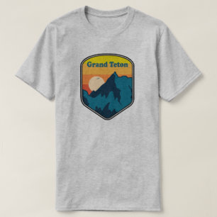 Camiseta Gran Teton Wyoming Sunrise