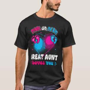 Camiseta Gran tía rosa o azul ama a tu ducha Gen