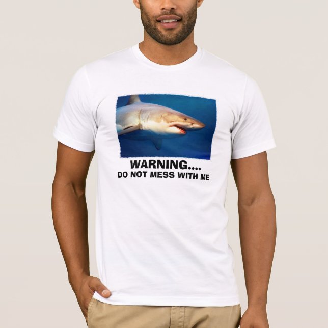 Camiseta Gran tiburón blanco (Anverso)
