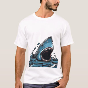 Camiseta Gran tiburón blanco