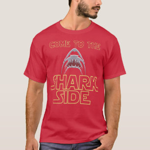 Camiseta Gran Tiburón Blanco Para Los Amantes Del Tiburón