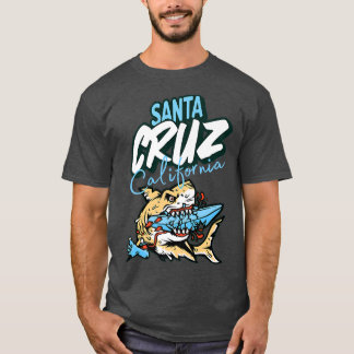 Camiseta Gran tiburón blanco vintage de Santa Cruz de Calif
