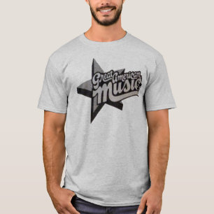 Camiseta Gran tienda americana del expediente de la música