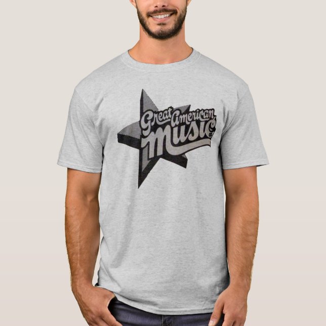 Camiseta Gran tienda americana del expediente de la música (Anverso)