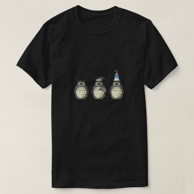 Camiseta gran trabajo ghibli (Diseño del anverso)