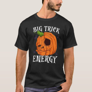 Camiseta Gran trick Energy Halloween disfraz calabaza talla