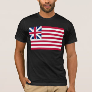 Camiseta Gran Unión, 1ª bandera de las colonias de EE. UU.