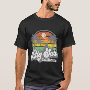 Camiseta Gran vacaciones de playa en Big Sur California Sur