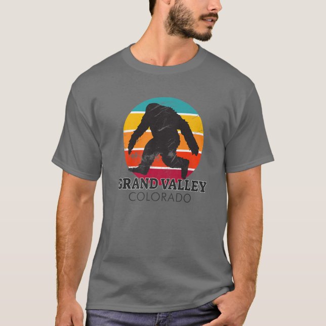 Camiseta Gran Valle Colorado Sasquatch (Anverso)