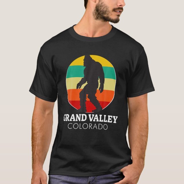 Camiseta Gran Valle Colorado Sasquatch (Anverso)