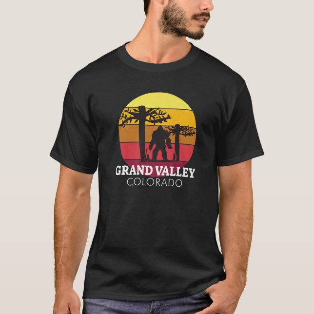 Camiseta Gran Valle Colorado Sasquatch (Anverso)