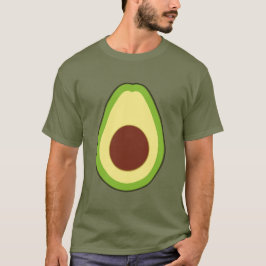 Camiseta Gran vestuario flojo de aguacate Jumbo