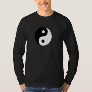 Camiseta Gran Yin Yang Black White Costume Guay Cute Christ
