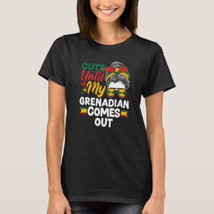 Camiseta Granada Bandera de Granada Lindo Hasta que Mi Gran