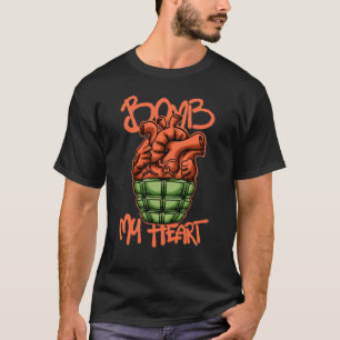Camiseta Granada de corazón ropa urbana