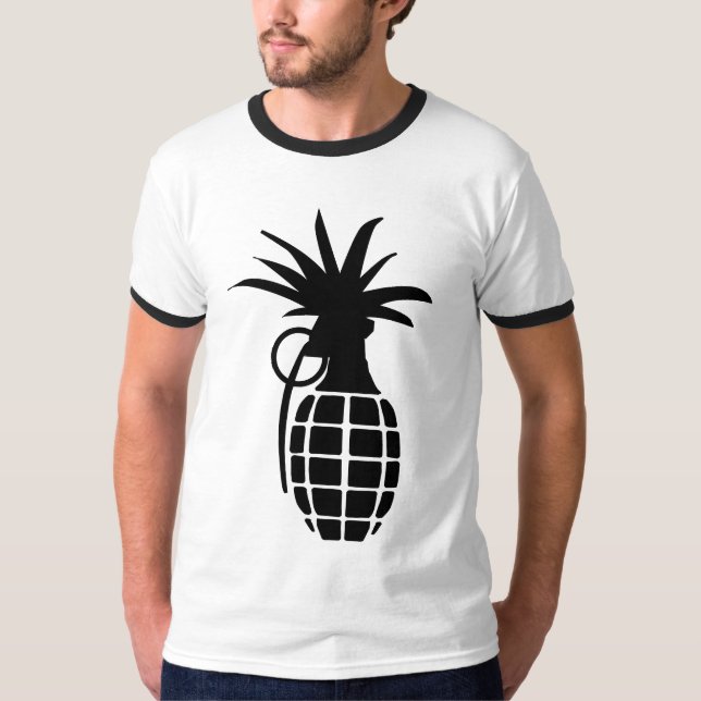 Camiseta granada de la piña (Anverso)