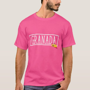Camiseta Granada España Ciudad España País Vacaciones Viaje