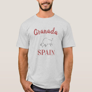 Camiseta Granada España, toro 2