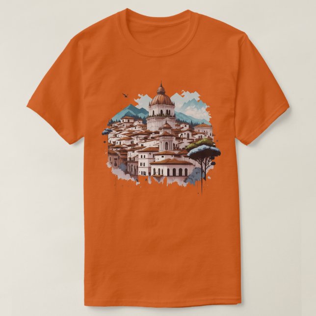 Camiseta Granada España TShirt 1 (Diseño del anverso)