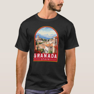 Camiseta Granada España Viaje de arte