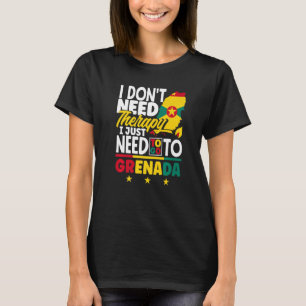 Camiseta Granada Granadina Solo Necesito Ir A Granada