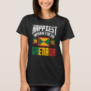 Camiseta Granada Granadino Bandera de Granadino Más Feliz C