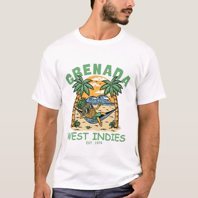 Camiseta Granada indias occidentales (Anverso)