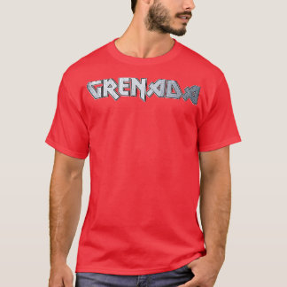 Camiseta Granada metalizado fuerte