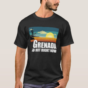 Camiseta Granada tan caliente ahora mismo Retro Travel Beac