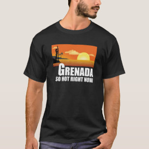 Camiseta Granada tan caliente ahora mismo Retro Travel Beac