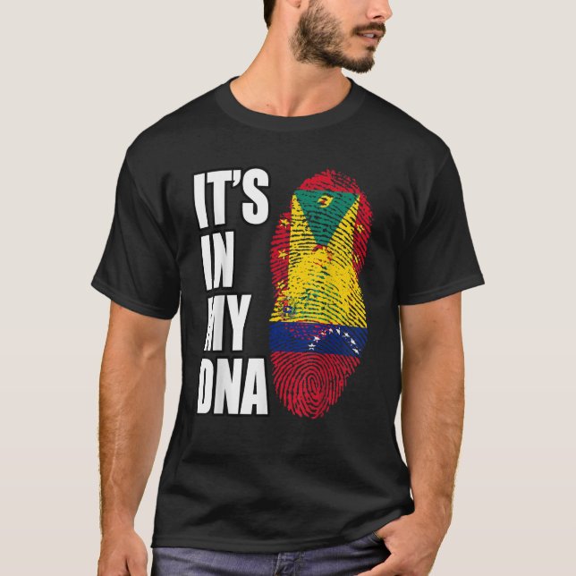 Camiseta Granada Y Venezuela Mezclan El Patrimonio De La Ba (Anverso)
