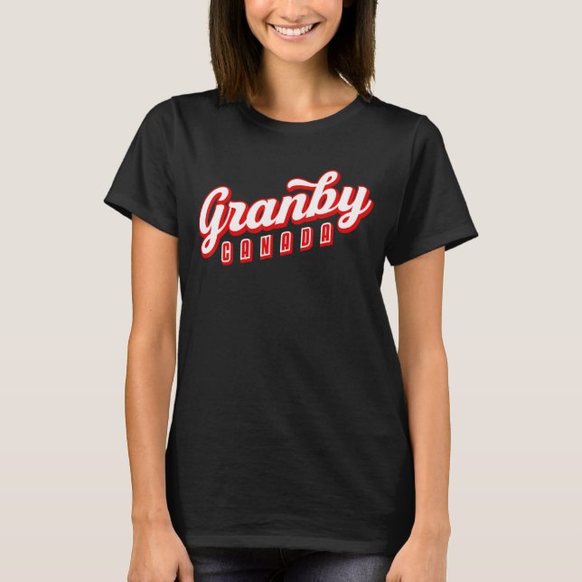 Camiseta Granby Canada (Anverso)