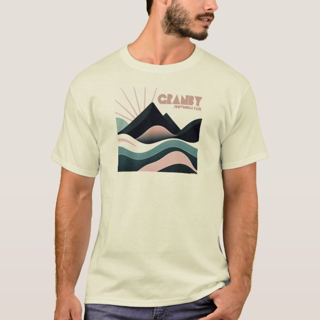 Camiseta Granby Provincial Park Colored Hills (Anverso)