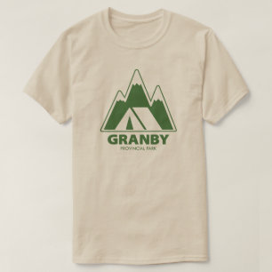 Camiseta Granby Provincial Park Montañas Camping