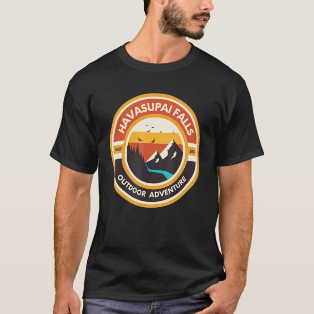 Camiseta Grand Canyon Havasu Falls Arizona hiking camping   (Anverso)