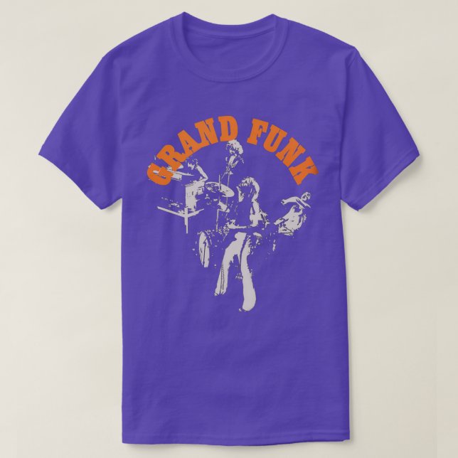 CAMISETA GRAND FUNK RAILROAD 32 (Diseño del anverso)
