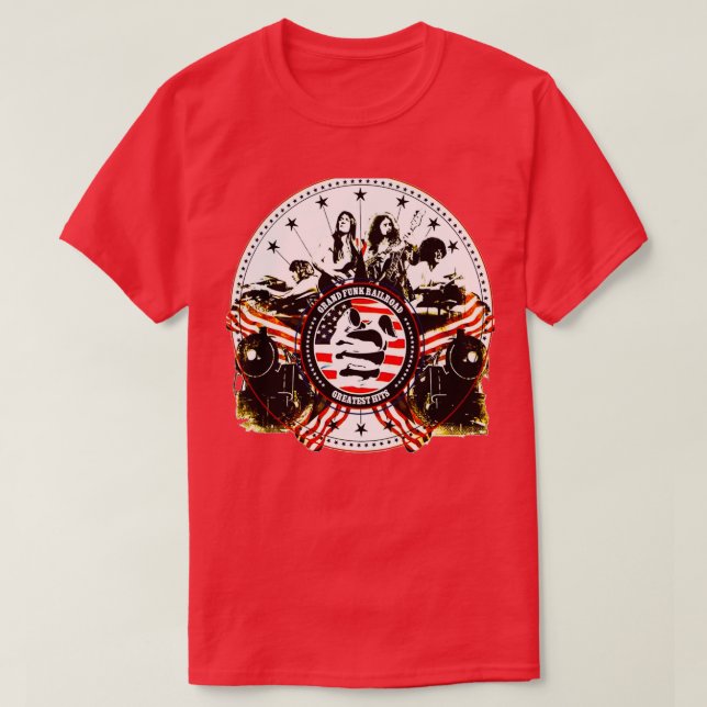 CAMISETA GRAND FUNK RAILROAD 35 (Diseño del anverso)