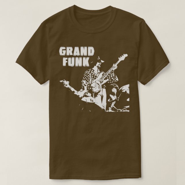 CAMISETA GRAND FUNK RAILROAD 57 (Diseño del anverso)
