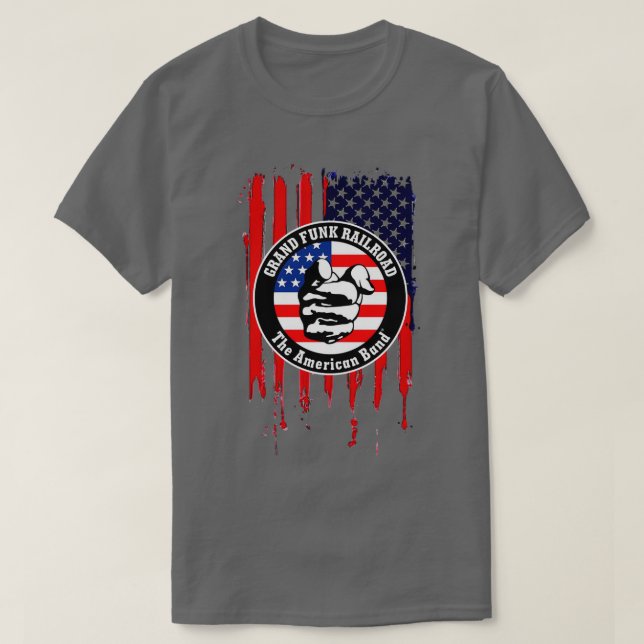 CAMISETA GRAND FUNK RAILROAD 62 (Diseño del anverso)