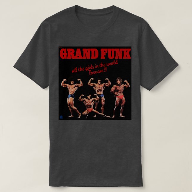 Camiseta Grand Funk Railroad todos los chicas del mundo de  (Diseño del anverso)
