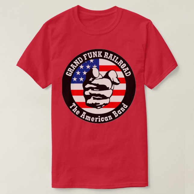 Camiseta Grand Funk Railroad Weampx27re Una Banda Americana (Diseño del anverso)