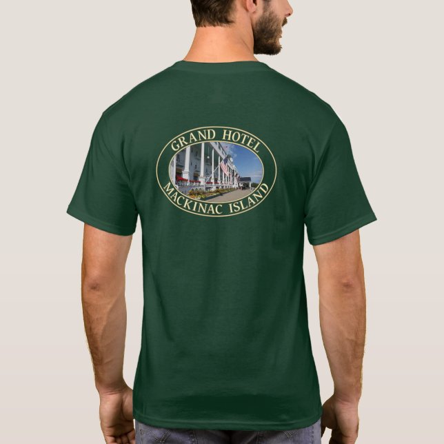 Camiseta Grand Hotel en la isla de Mackinac, Michigan (Reverso)