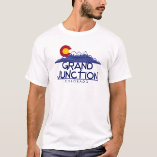 Camiseta Grand Junction Colorado wood mountains shirt