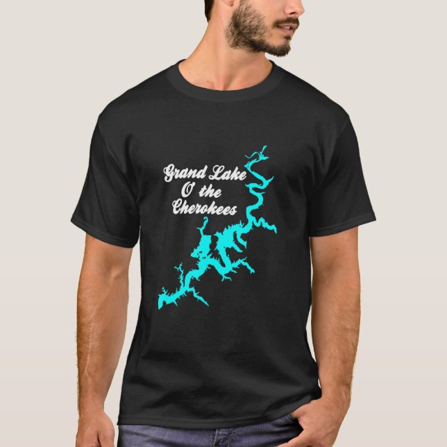 Camiseta Grand Lake of the Cherokees - Oklahoma (Anverso)