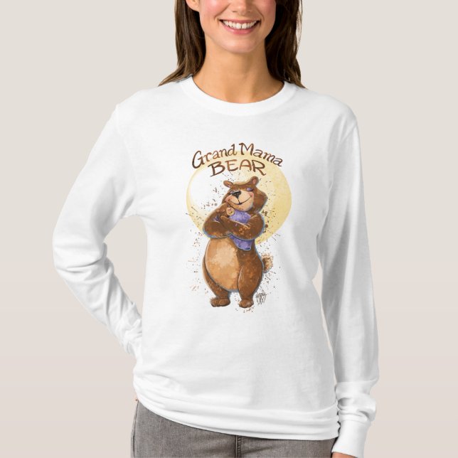 Camiseta Grand Mama Bear (Anverso)